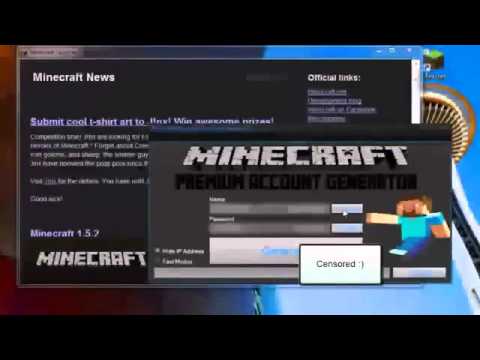 how to get minecraft accounts for free